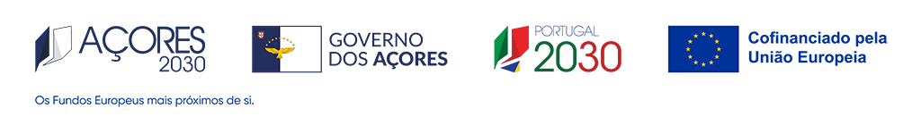 Açores 2030 - Logotipos institucionais